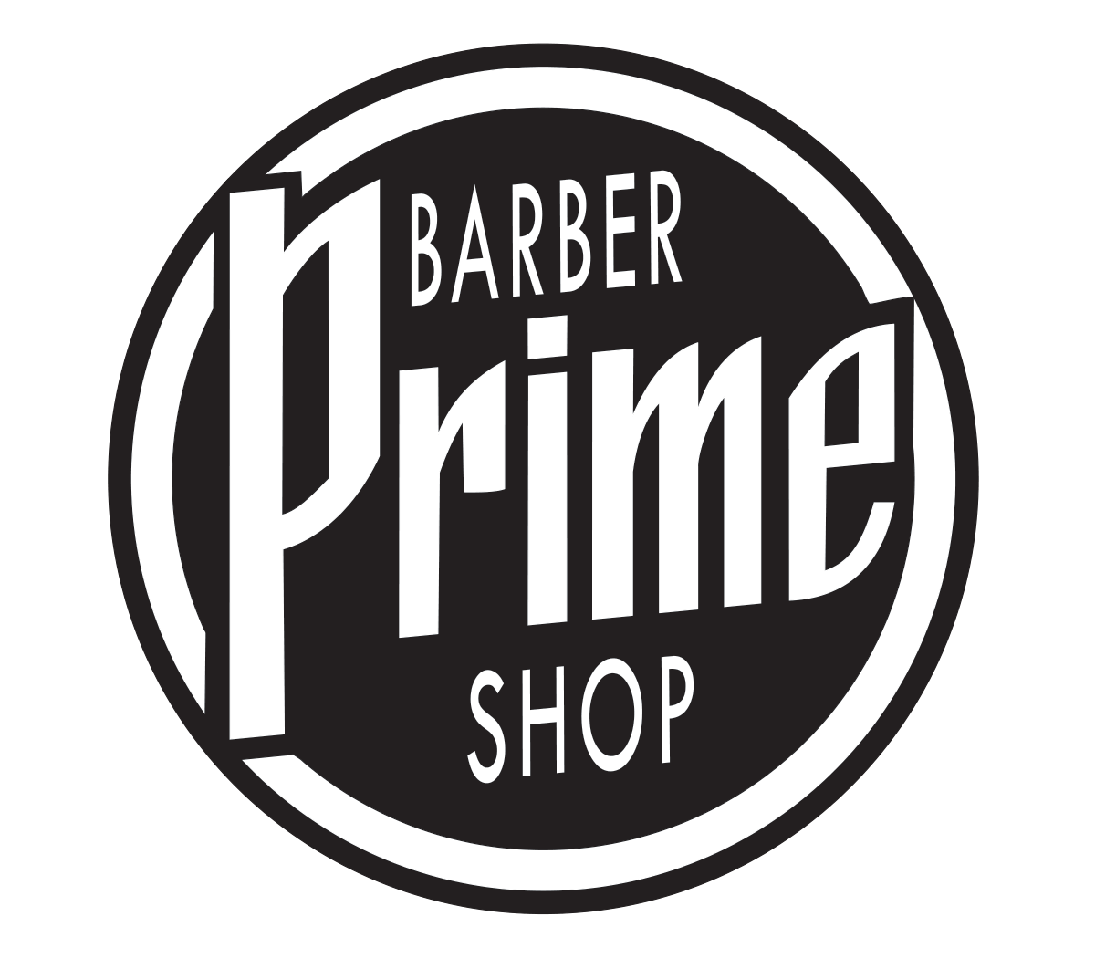 Prime Barbershop Logo